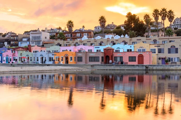 View of Capitola sunset
