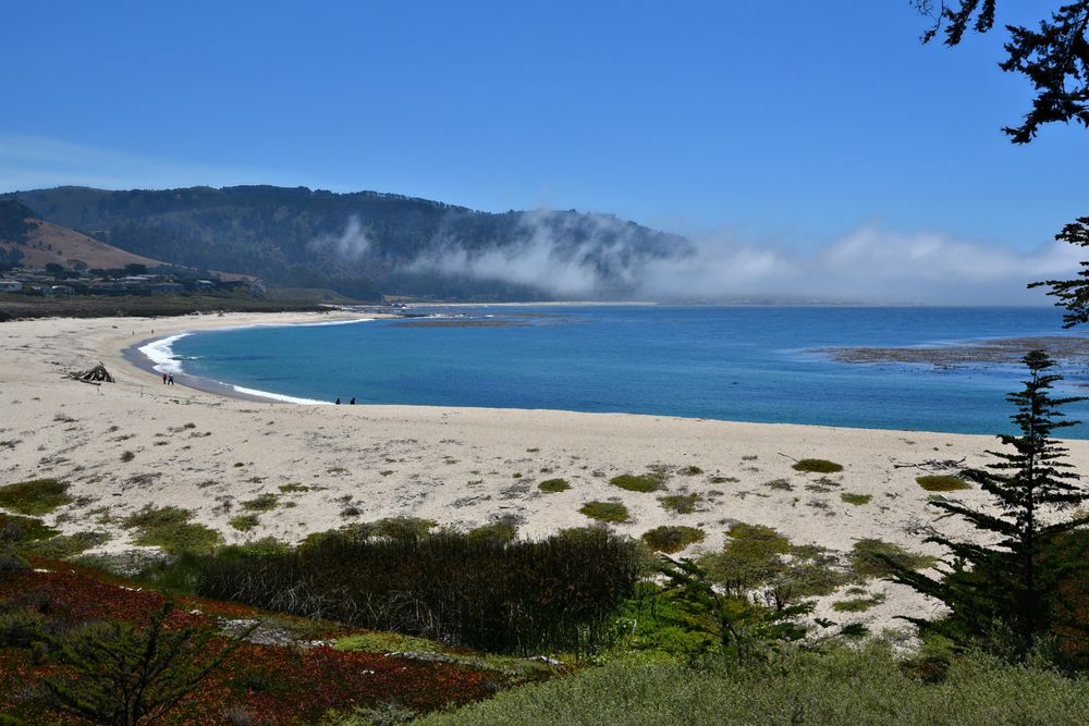 View of Carmel River State Beach