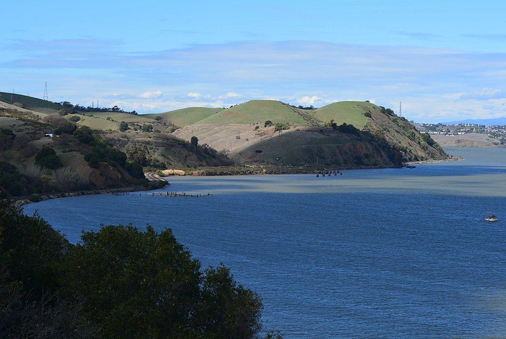 View of the Carquinez Strait Regional Shoreline