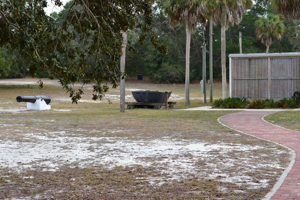 Cannon at Cedar Key Museum State Park