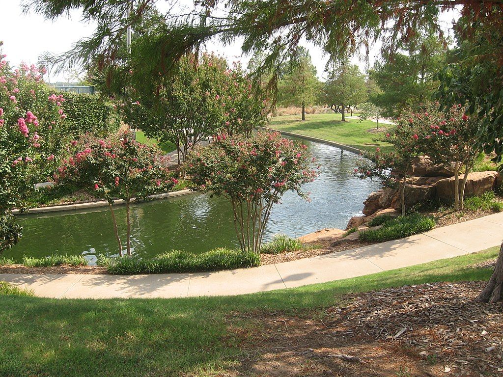Scenic view of Centennial Land Run Monument