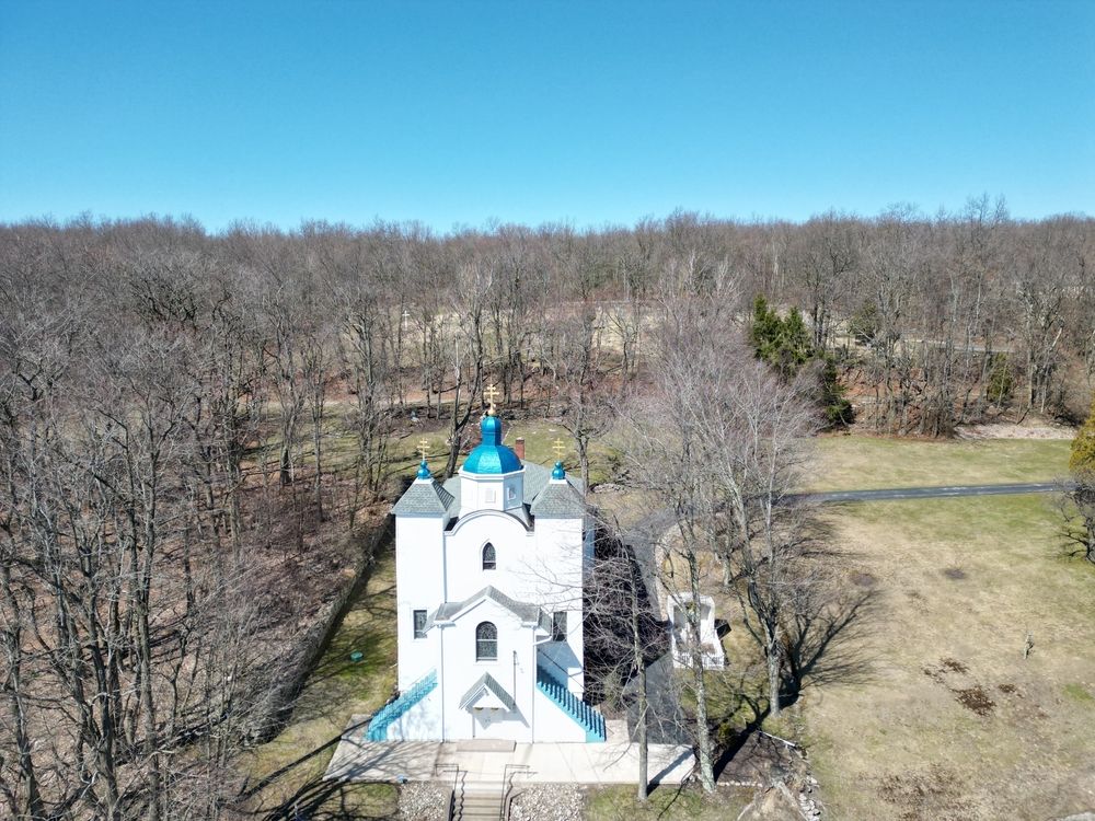 A church at Centralia, Pennsylvania