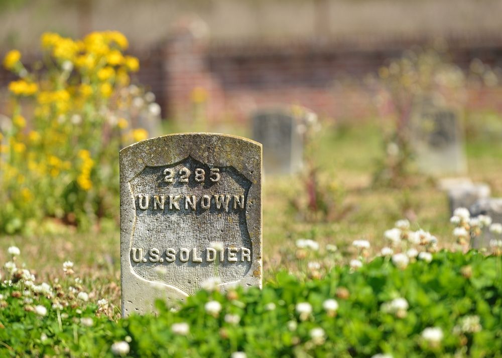 Tomb stone at Chalmette Battlefield