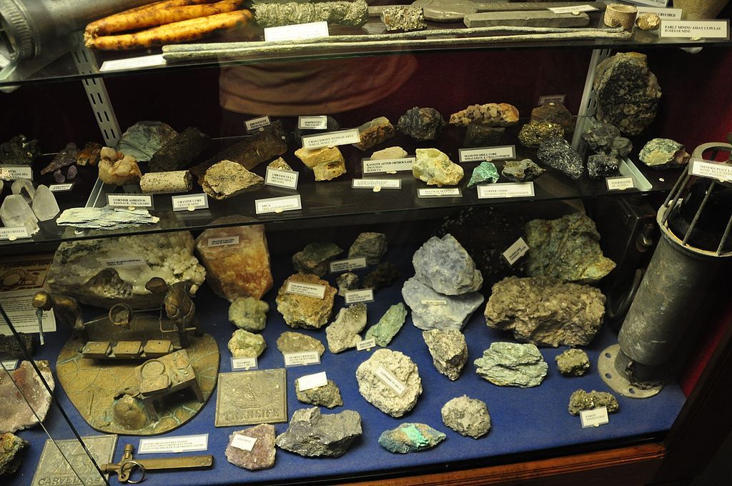 Artifacts in Charlestown Shipwreck Centre