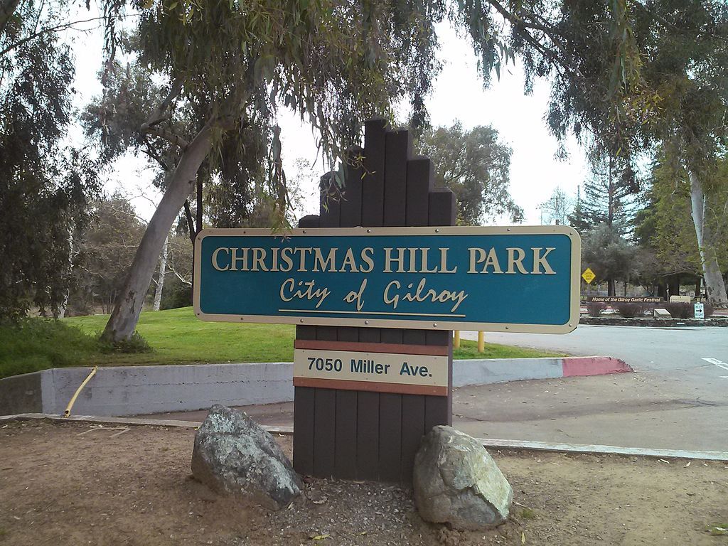 Signage of Christmas Hill Park