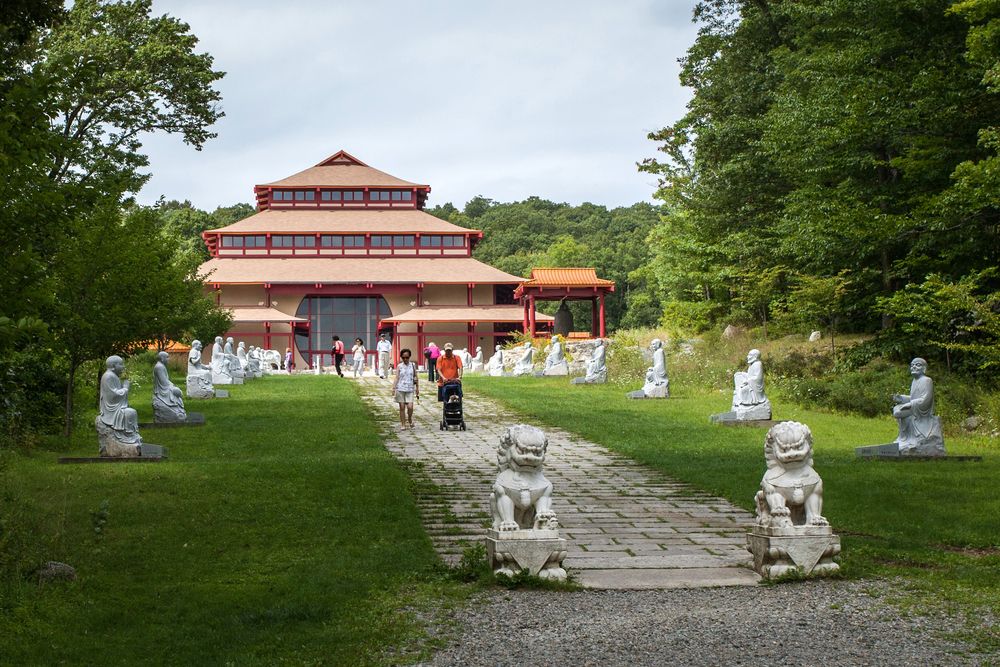 Exterior view of Chuang Yen Monastery