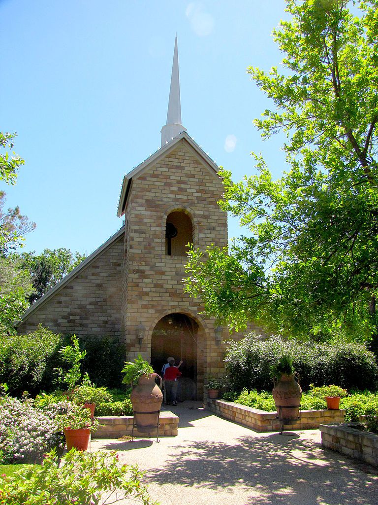 Exterior of Clark Gardens Chapel