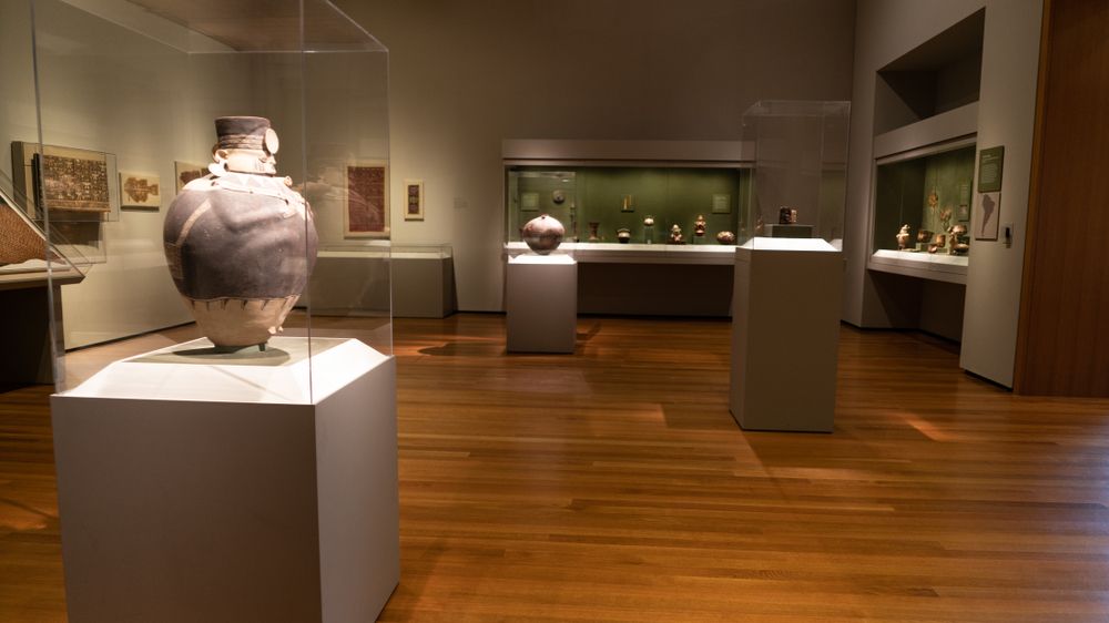 Interior view of Cleveland Museum of Art