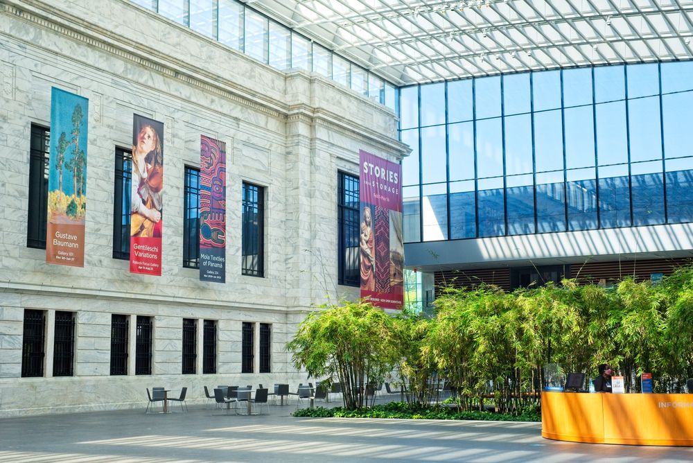 View of Cleveland Museum of Art