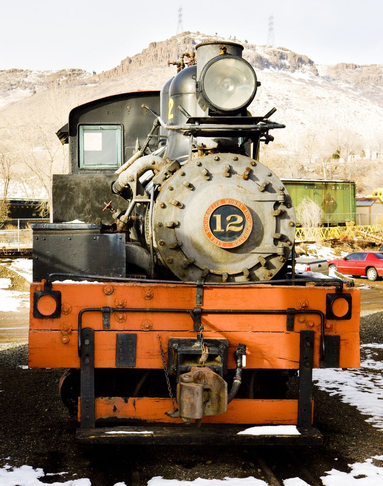 Train engine at the Colorado Railroad Museum
