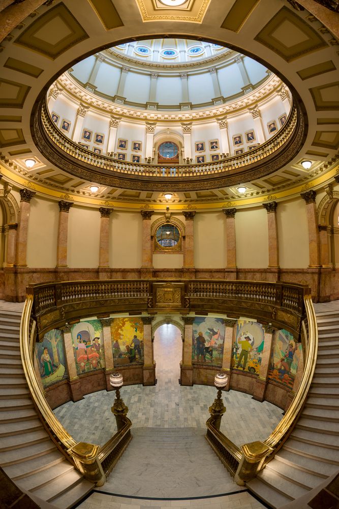 Interior view of Colorado State Capitol