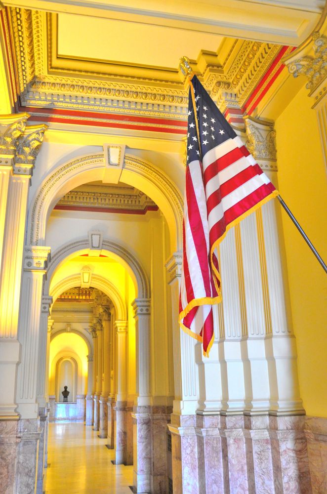 Hallway at Colorado State Capitol