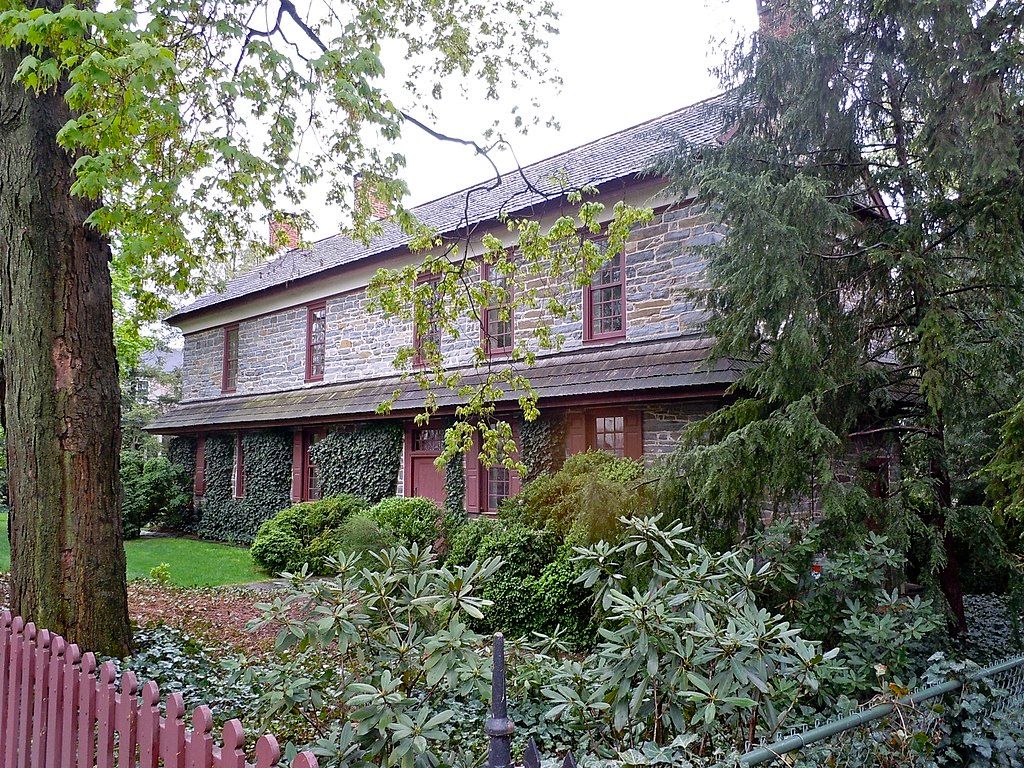 Exterior of Wright’s Ferry Mansion