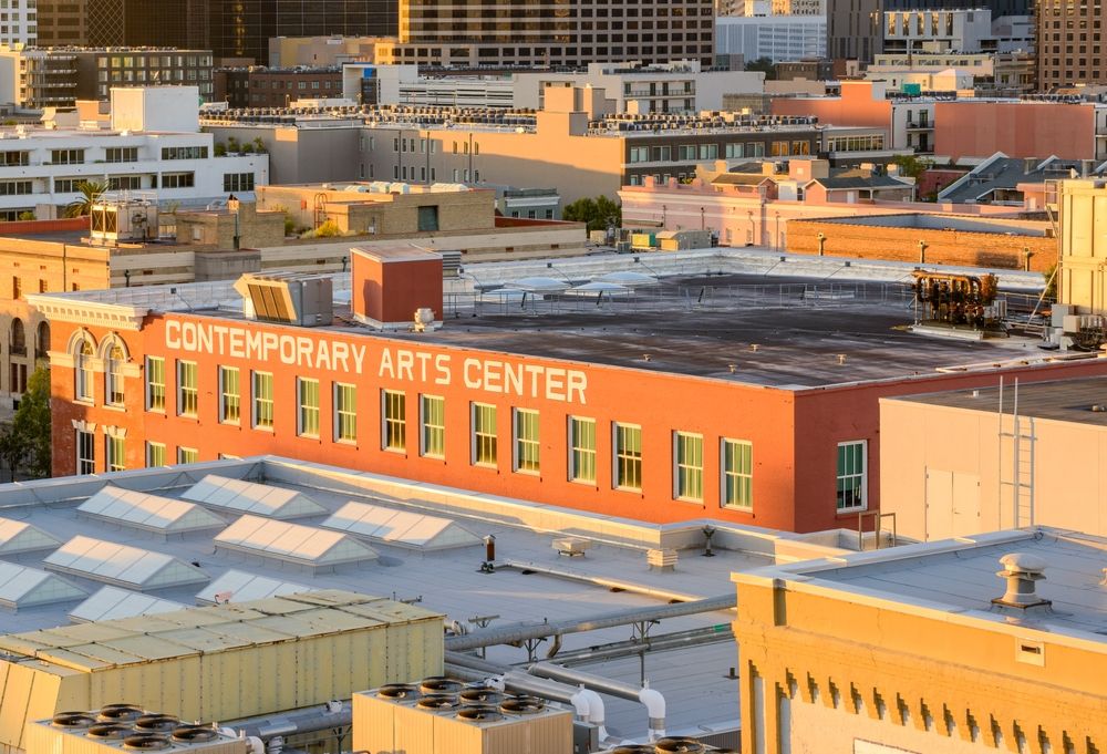 Top view of Contemporary Arts Center