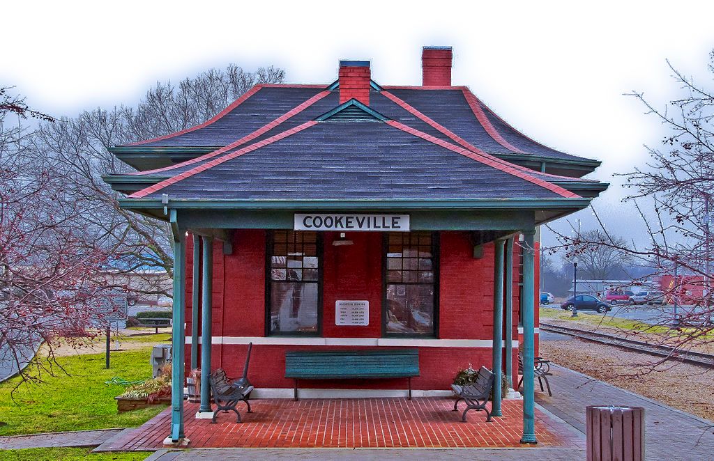Exterior of Cookeville Depot Museum