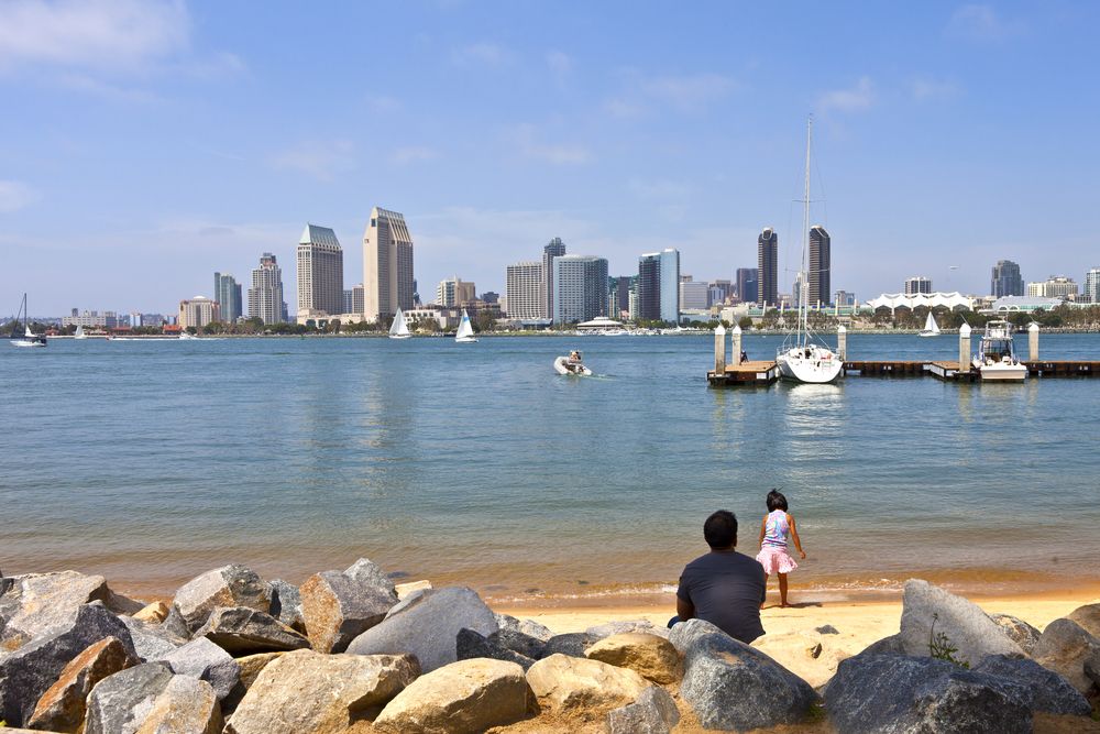 Beach at Coronado Island