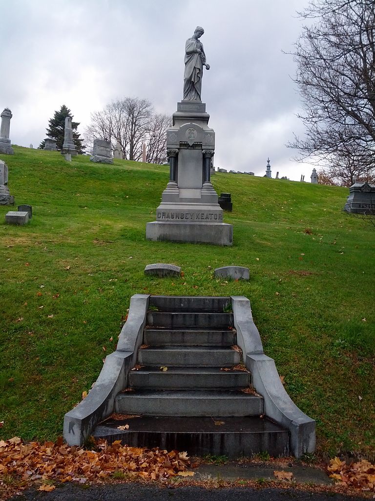Monuments at Cortland Rural Cemetery