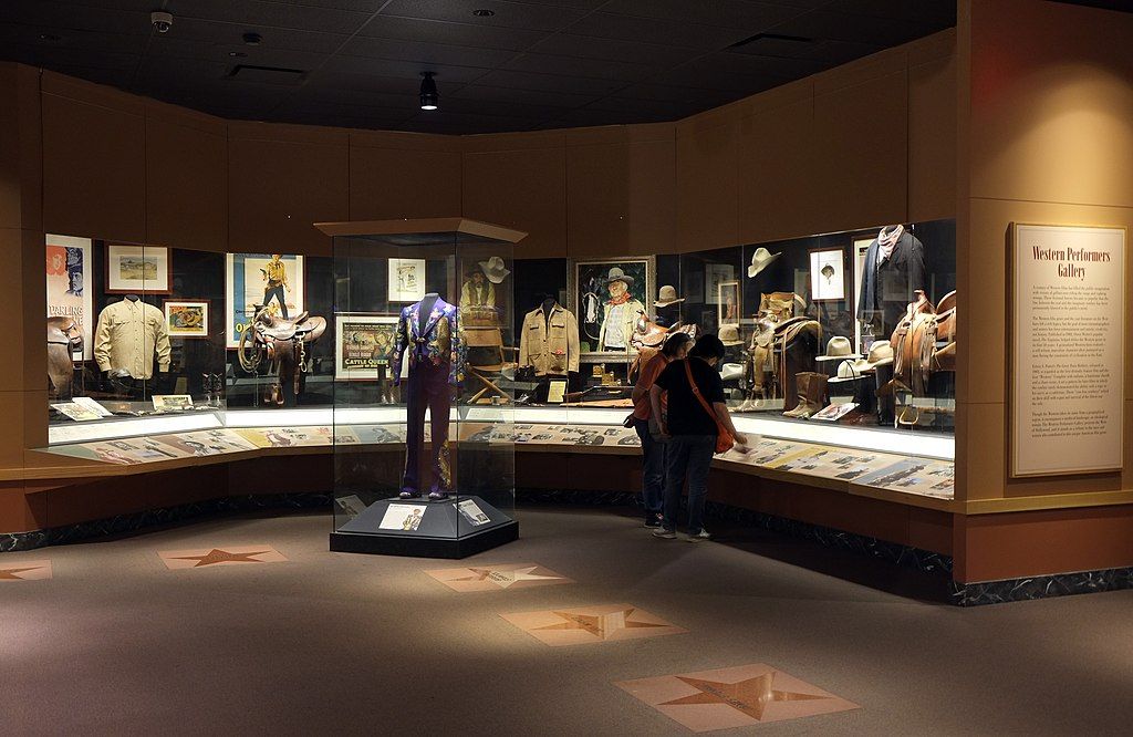 One of the displays inside the museum.