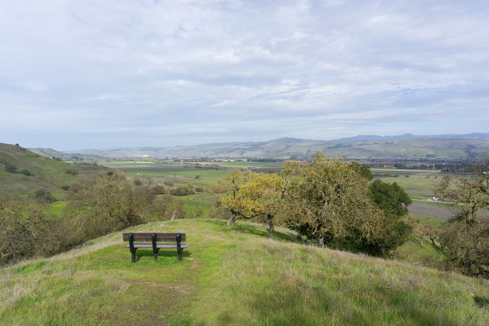 Picturesque view of Coyote Valley Open Space Preserve