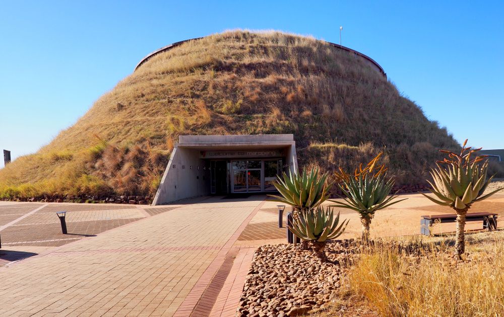 Enterance of Cradle of Humankind