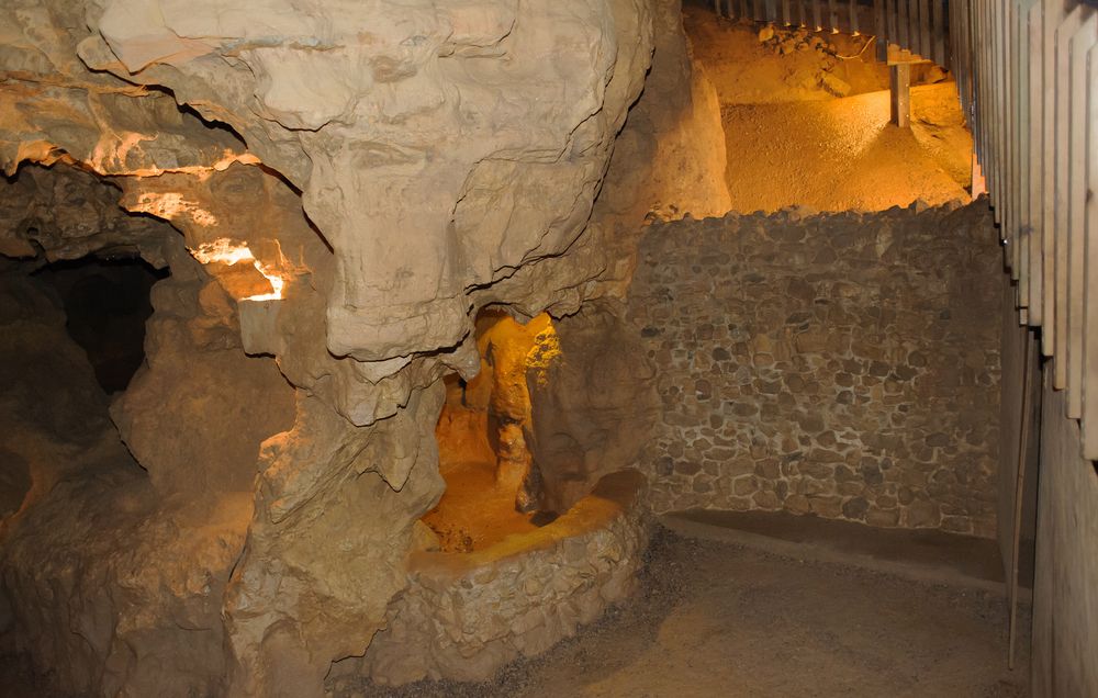 Interior view of the Crystal Cave