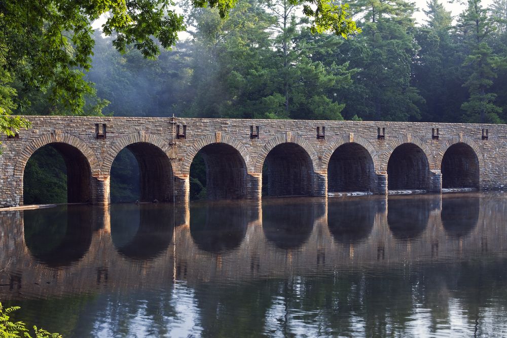 The waters of Cumberland Mountain State Park