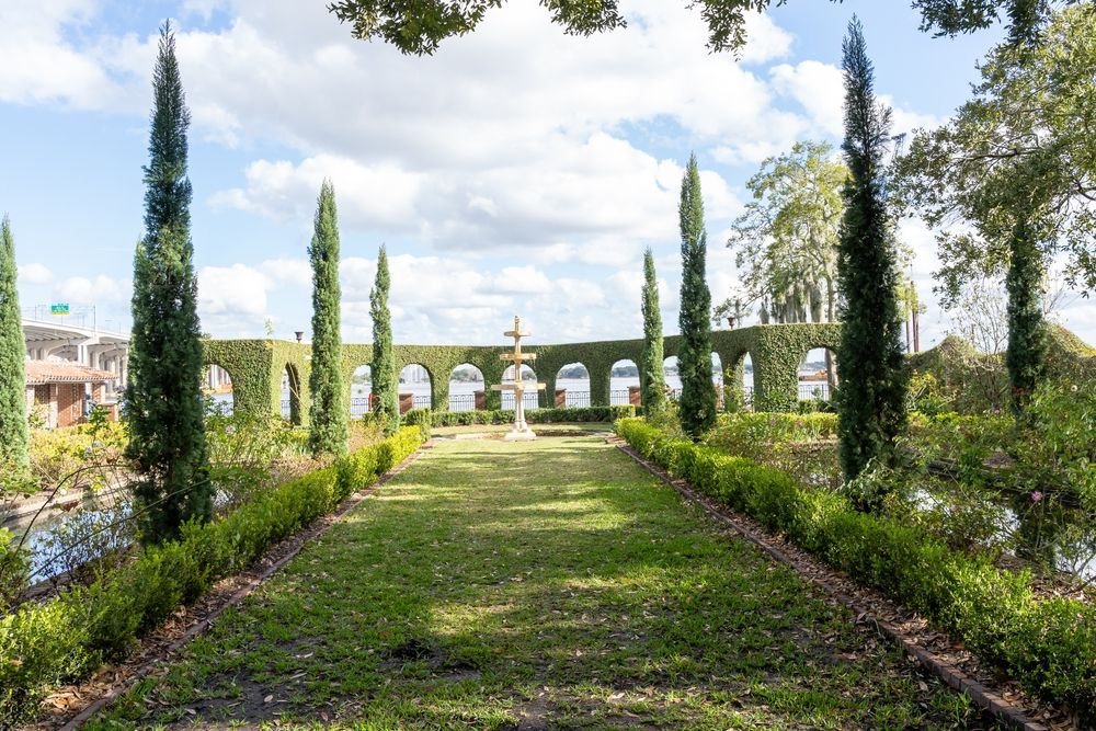 Garden at Cummer Museum of Art