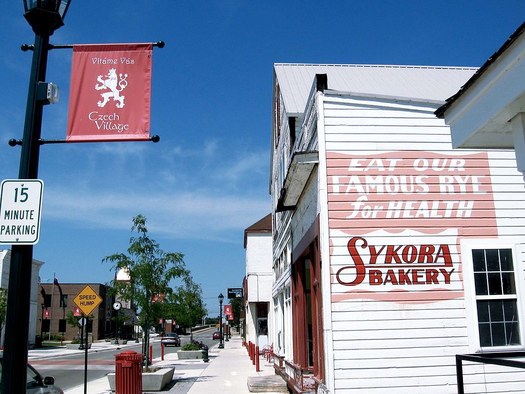 Street view of Czech Village
