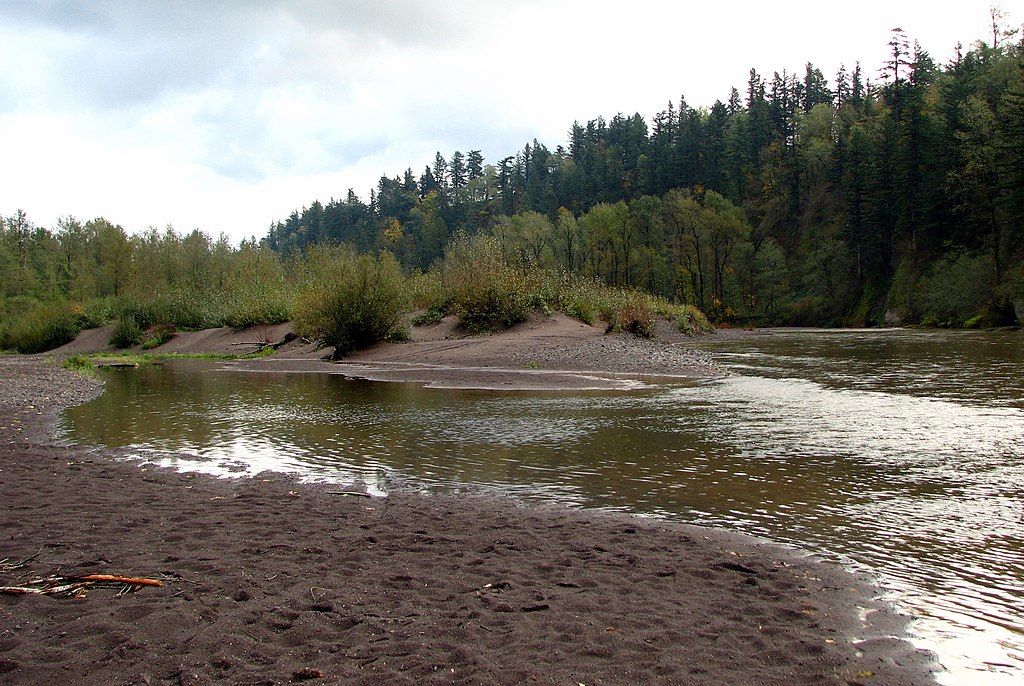 River at Dabney State Recreation Area