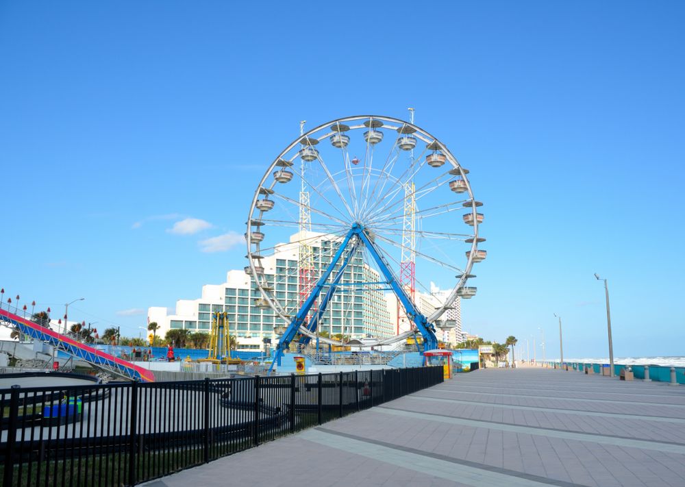 Ferris wheel at Daytona Beach Boardwalk