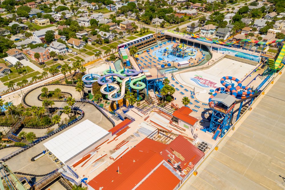 Aerial view of Daytona Lagoon