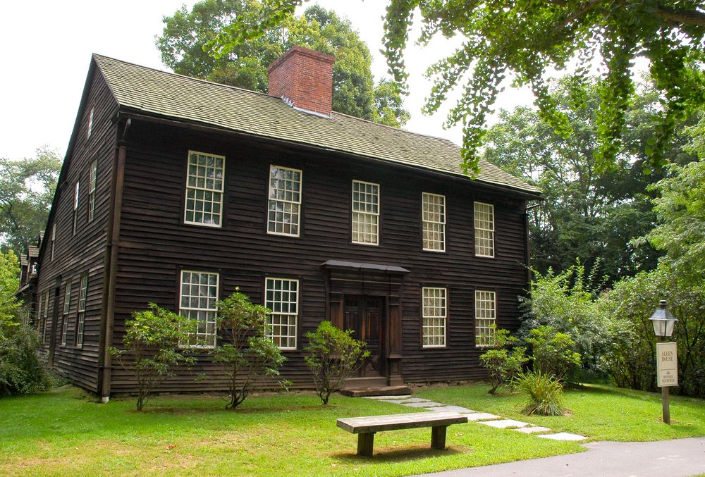 brown wooden house in Deerfield, MA
