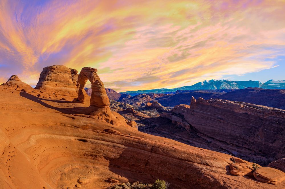 View of Delicate Arch
