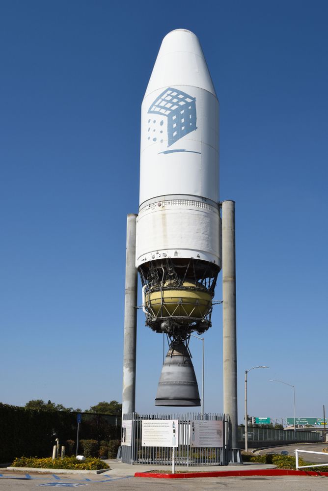 Rocket displayed at Discovery Cube