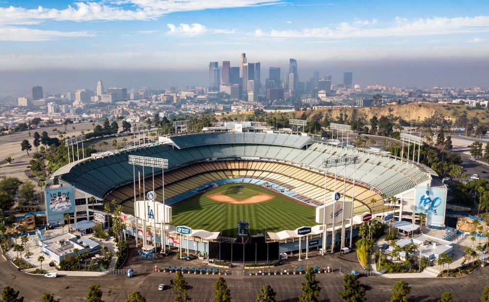 Dodger Stadium in Los Angeles