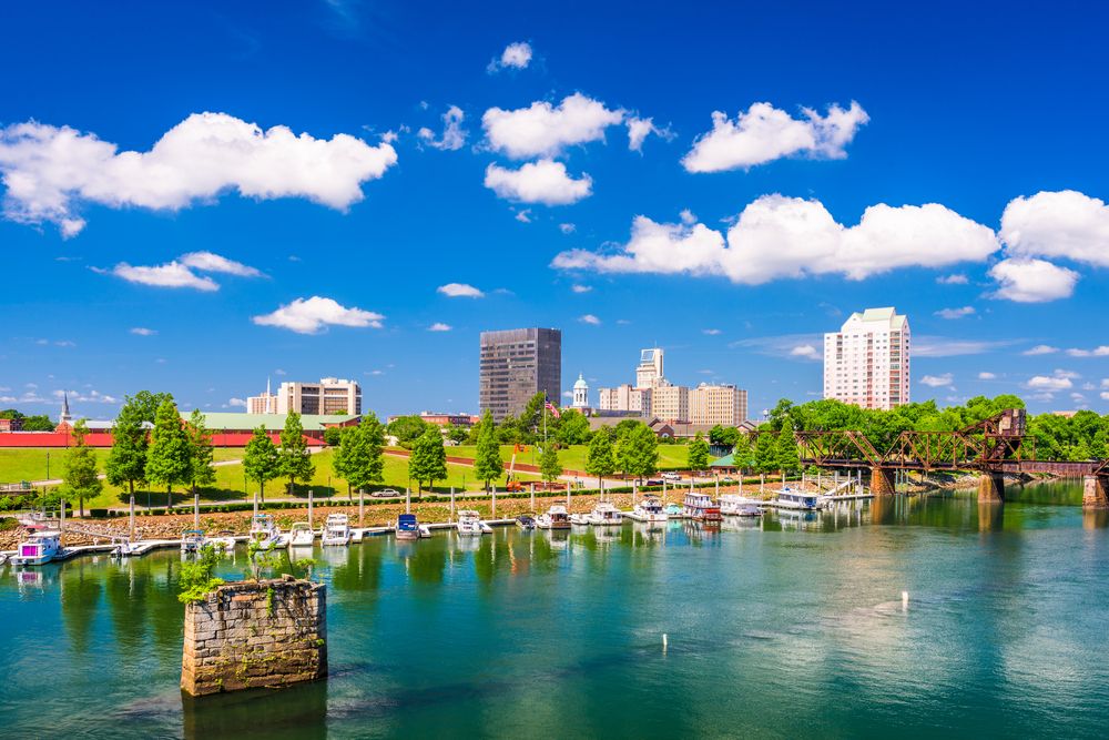 Skyline of Downtown Augusta