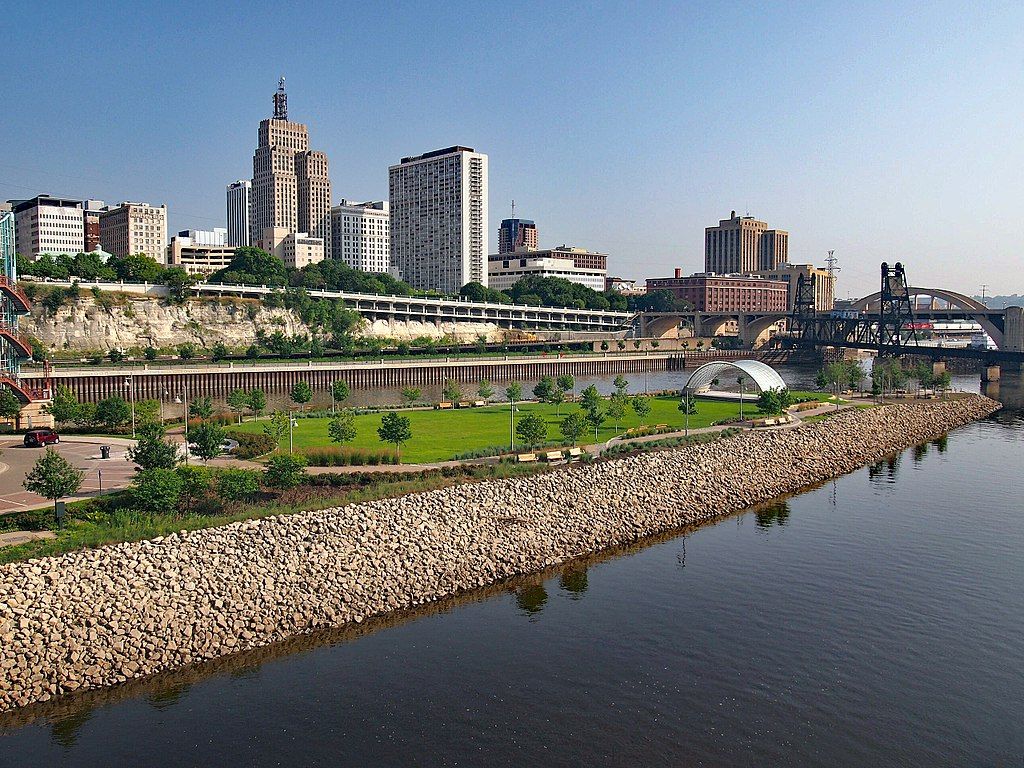 Skyline of Downtown Wabasha