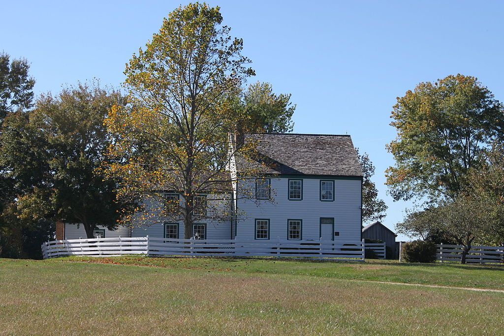 Exterior view of Dr. Samuel A. Mudd House Museum