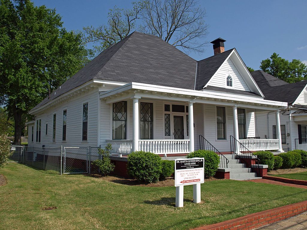 Exterior of the Dexter Parsonage Museum