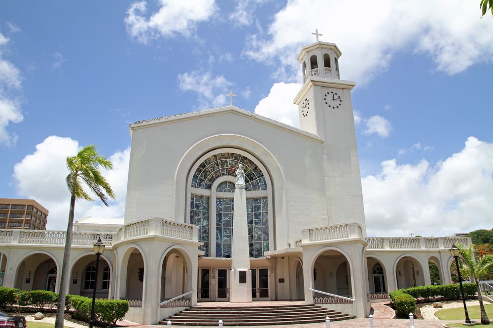 Exterior of Dulce nombre de Maria Cathedral
