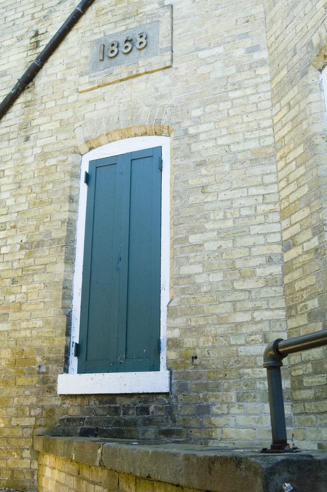 Door to Eagle Bluff Lighthouse