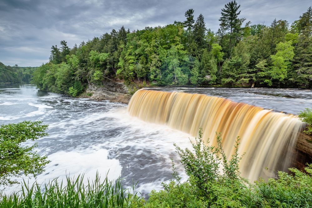 Tahquamenon falls at Eastern Upper Peninsula