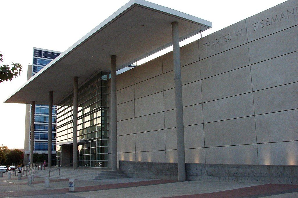 Front View of Charles W. Eisemann Center