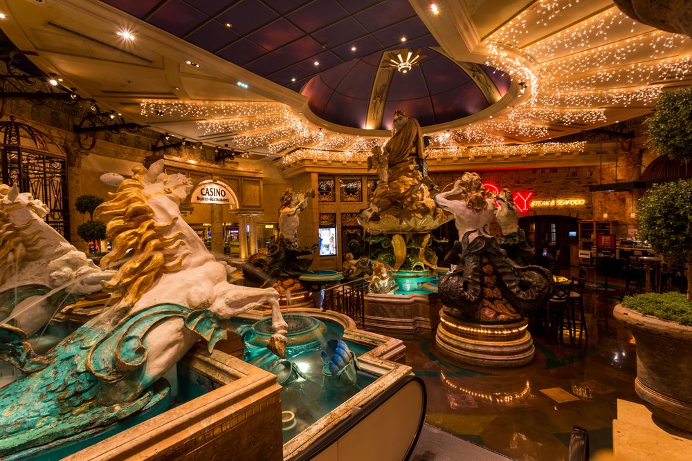 Dazzling interior of Eldorado Resort Casino