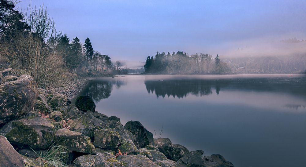 View of Elk Rock Island