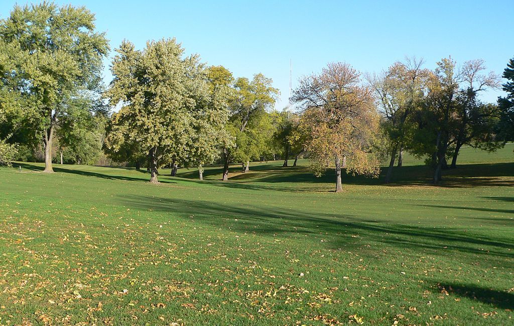 Golf course at Elmwood Park