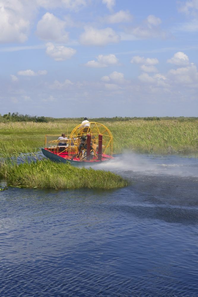 Airboat at Everglades National Park