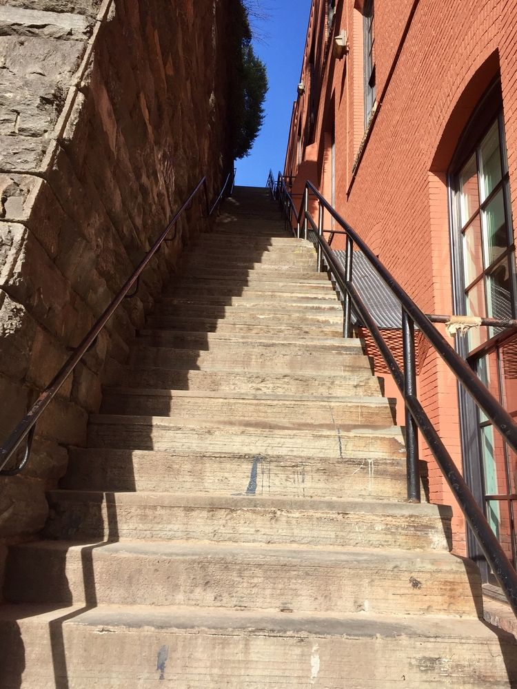 View of Exorcist Steps