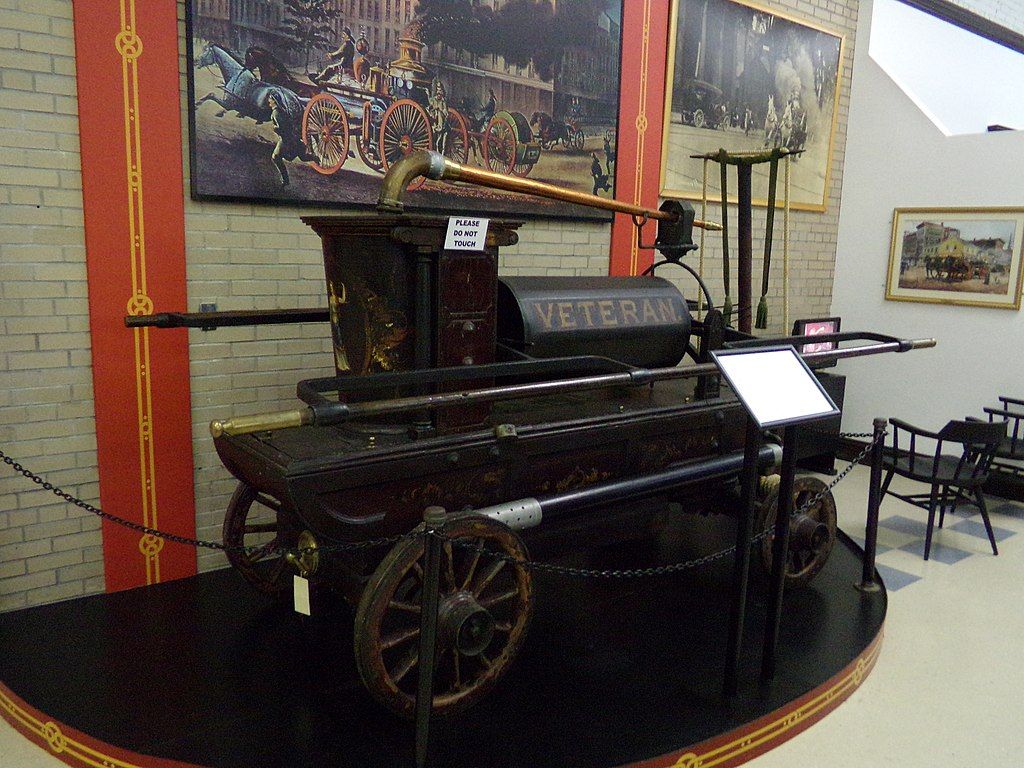 Display at FASNY Museum of Firefighting