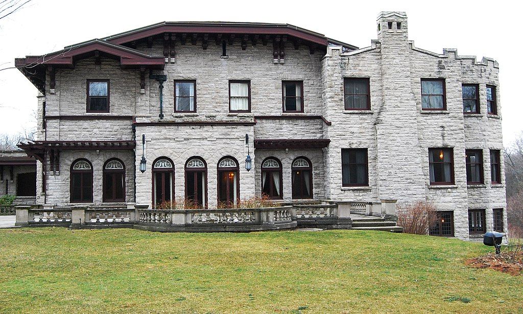 Facade of Fair Lane: Home of Clara & Henry Ford